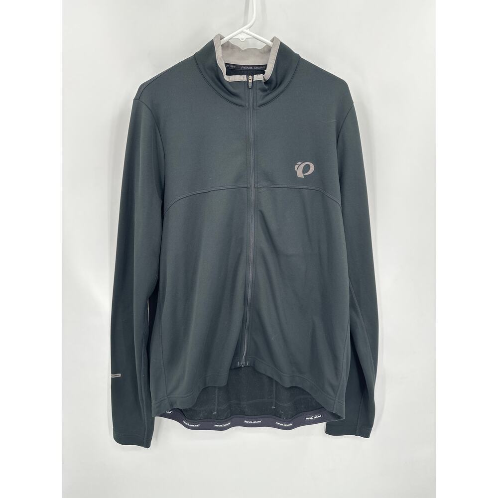 Pearl Izumi Men's Black/Gray 1/2 Zip Cycling Pullover Size XXL